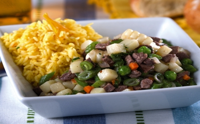 Guisito de carne y verduras